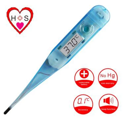 Thermomedr Digidol Tryloyw